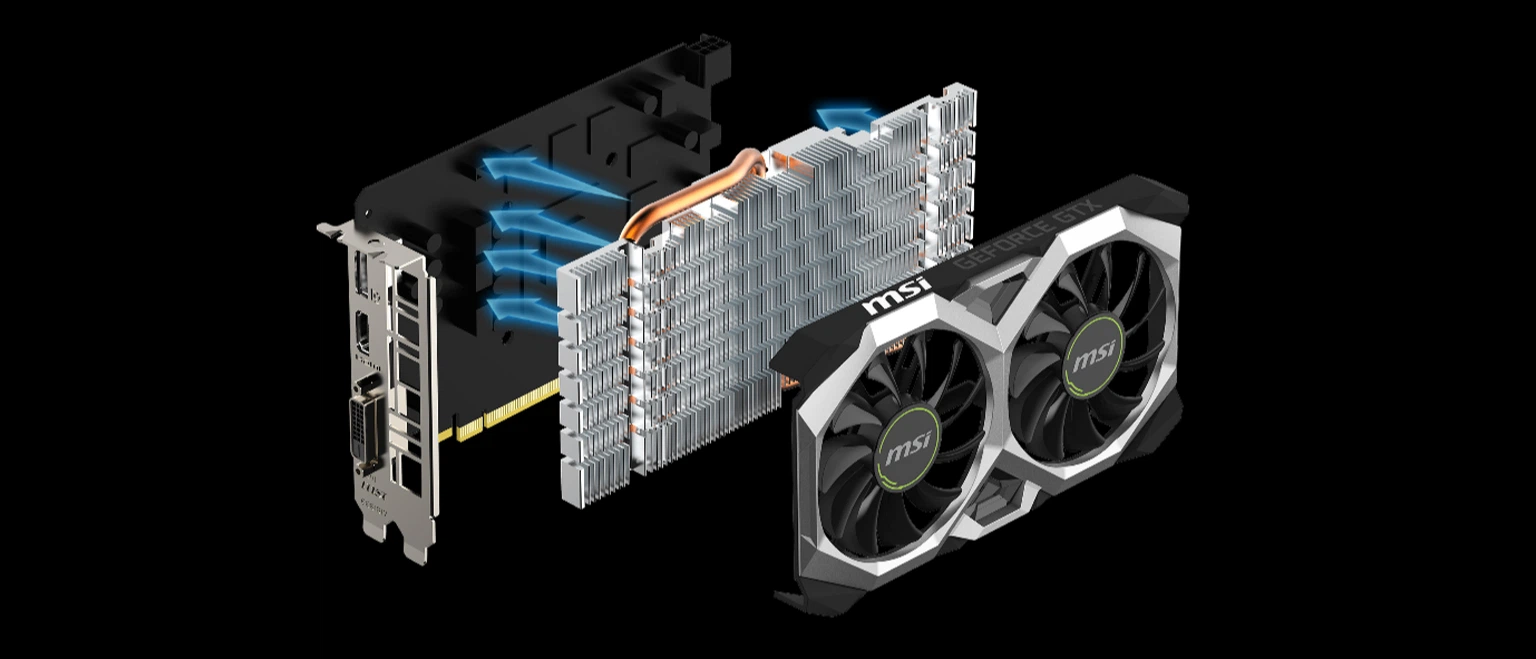 Видеокарта MSI PCI-Ex GeForce GTX 1650 Super Ventus XS OC 4GB