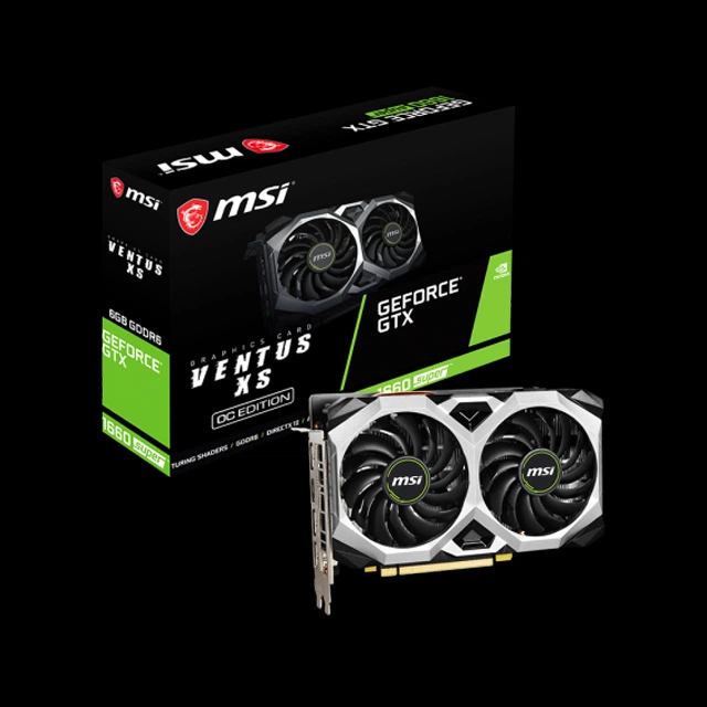 Відеокарта MSI PCI-Ex GeForce GTX 1660 Super Ventus XS OC 6GB
