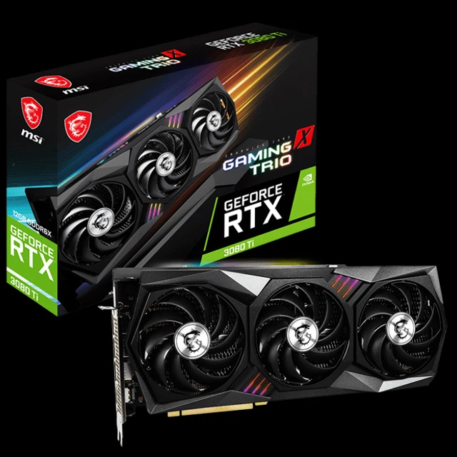 Видеокарта MSI PCI-Ex GeForce RTX 3080 Ti Gaming X Trio 12GB