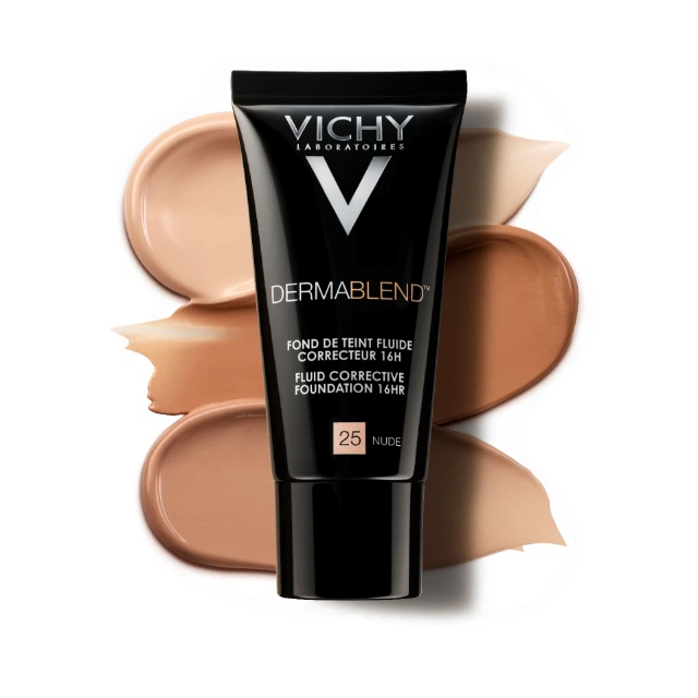 Тональный флюид для лица Vichy Dermablend корректирующий оттенок