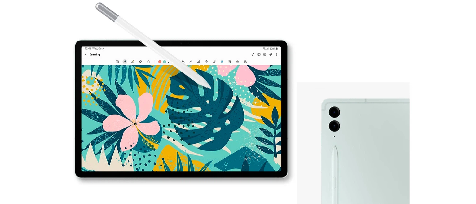 Samsung Galaxy Tab S9 FE 本体 グレー S Pen付 Планшет Samsung Galaxy Tab S9 FE+ 5G 12/256GB Gray (SM-X616BZAESEK