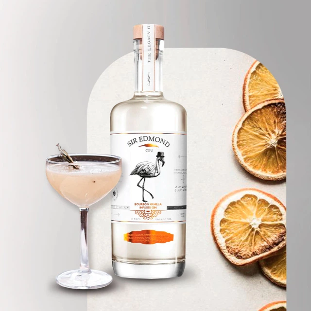 Джин Sir Edmond Bourbon Vanilla Infused