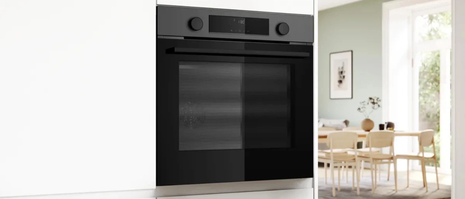 Духова шафа Bosch HUA736EG0T, Серія 4: збільшений об’єм камери, режим з додаванням пари, функція Air Fry