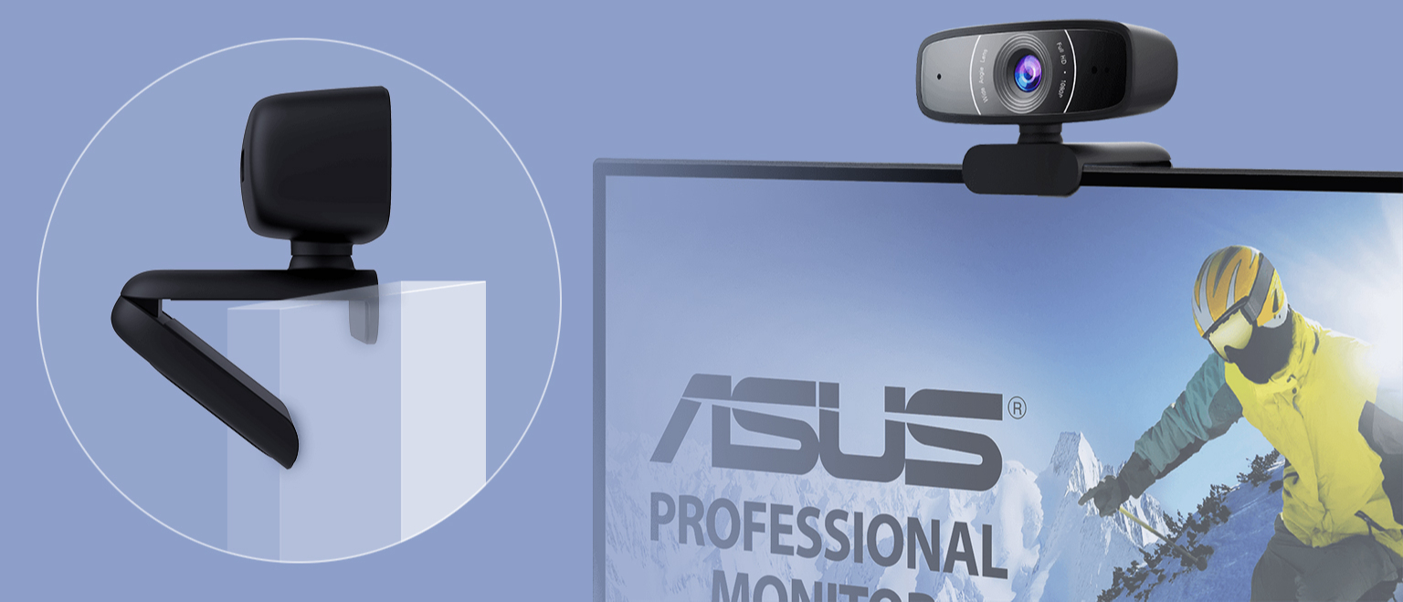 Веб-камера Asus Webcam C3 Black (90YH0340-B2UA00) – фото, відгуки ...