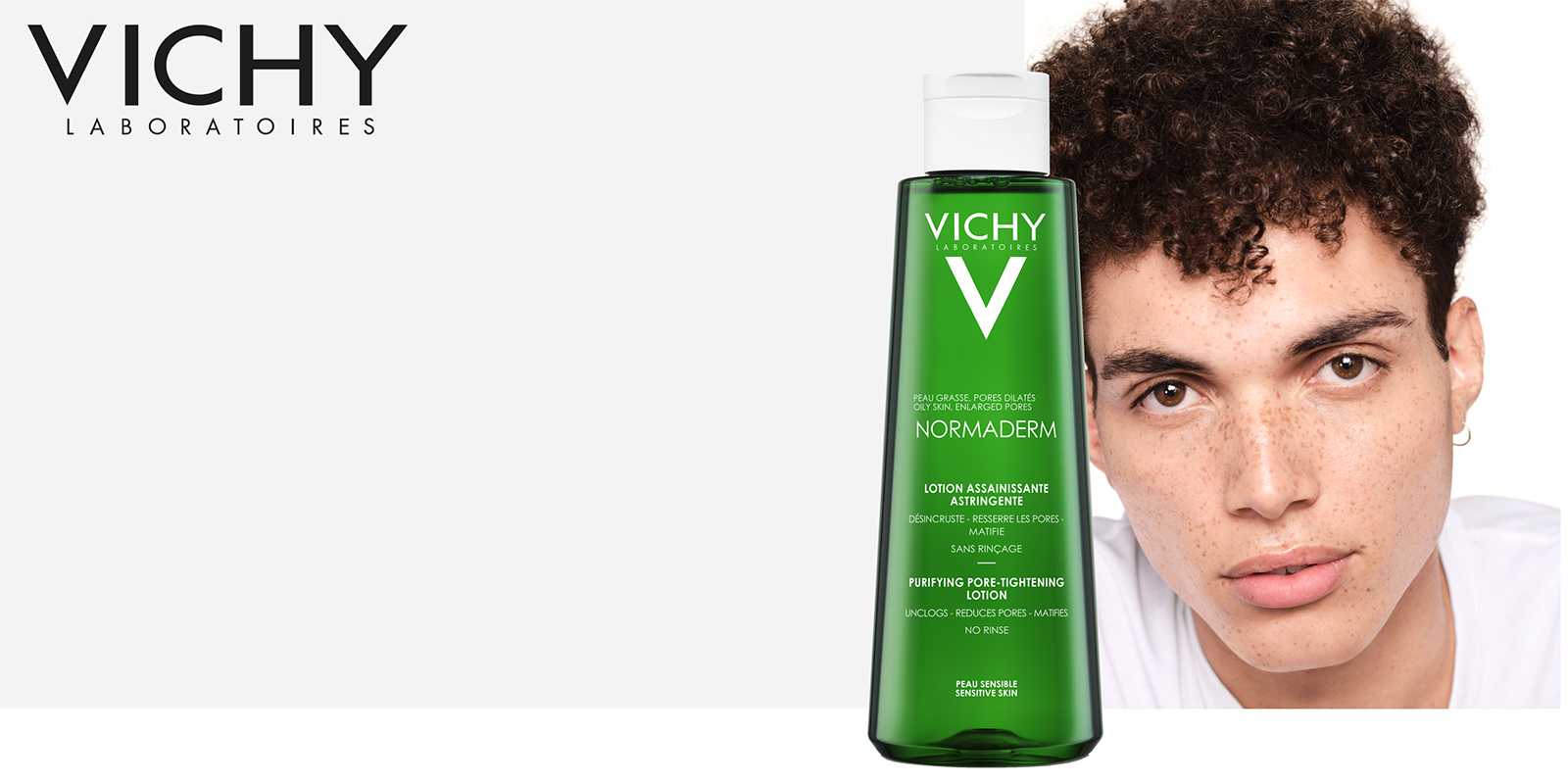 Тоник Vichy Normaderm для лица для сужения пор 200 мл (3337871320751 ...