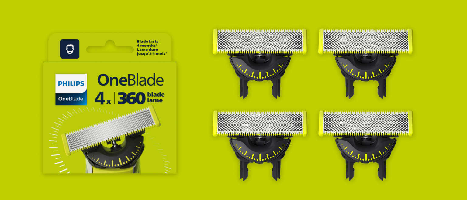 Philips OneBlade 360 QP440/50 replacement blades