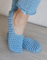 Вязаные тапочки